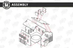 Mini House Nightlight Laser Cut | 3D Night Light | House SVG Product Image 2