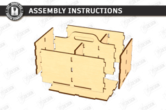 Cleaning Caddy Organizers Laser Cut Bundle | Storage Boxes Product Image 4