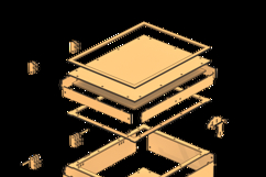 Mystical Box Laser Cut | Gothic Design | Hidden Key Box |CNC Product Image 4