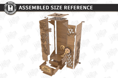 Whiskey Gift Boxes Laser Cut Bundle | Whiskey Vintage Boxes Product Image 18