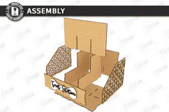 Pet Treat Organizer Laser Cut | Wooden Dog Cat Treat Station Product Image 3