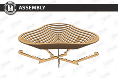 Layered Contour Bowl Laser Cut Bundle | 3D Fruit Basket SVG Product Image 3