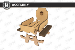 Squirrel Feeder Laser Cut | Wooden Squirrel Nut Bar | Garden Product Image 3