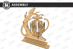 Halloween Hand Lantern Laser Cut | Halloween Hanging Lantern Product Image 3