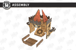 Dice Tower Laser Cut Bundle | Tabletop Gaming Castle | CNC Product Image 4