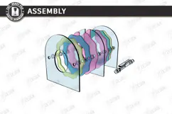 Acrylic Gradient Vase Laser Cut | Modern Acrylic Flower Vase Product Image 4