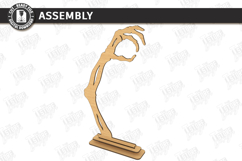 Halloween Funny Wiggly Décor Laser Cut | Hanging Decor SVG Product Image 3