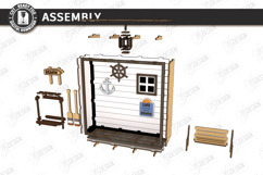 Coastal Beach Miniature Box Laser Cut Bundle | Sea Miniature Product Image 18