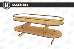 Desk Monitor Stands Laser Cut Bundle | Office Decor | CNC Product Image 18