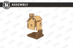 House Incense Cone Burner Laser Cut | Home Decor | House SVG Product Image 4