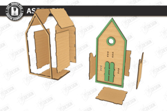 3D House Organizers Laser Cut Bundle | Storage Boxes | CNC Product Image 4