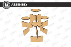 Succulent Plant Stand Laser Cut | Flower Pot Holders | CNC Product Image 3