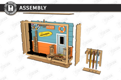 Coastal Beach Miniature Box Laser Cut Bundle | Sea Miniature Product Image 19