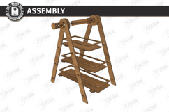 Tiered Wooden Cupcake Stand Laser Cut Bundle | Serving Trays Product Image 4