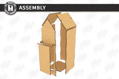 Wooden Butterfly House Laser Cut | Garden Decor | Mini House Product Image 3