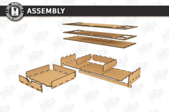 Desk Monitor Stands Laser Cut Bundle | Office Decor | CNC Product Image 19