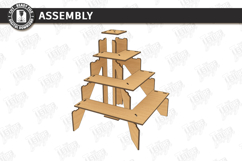 Modular Stand Retail Display Laser Cut Bundle | Market Shelf Product Image 5