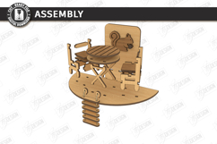 Squirrel Feeder Laser Cut | Wooden Squirrel Nut Bar | Garden Product Image 3