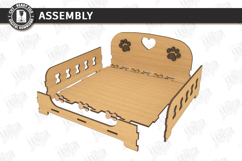 Cat Bed and House Laser Cut | Pet Furniture | Pet Bed Laser Product Image 3