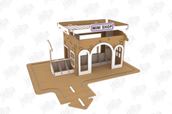 Coffee Shop Laser Cut | Dollhouse | Kids Laser |CNC Product Image 11