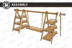 Tiered Wooden Cupcake Stand Laser Cut Bundle | Serving Trays Product Image 5