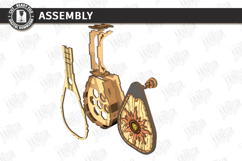 Bard Lute Dice Box Laser Cut | Board Game | Laser Cut File Product Image 4