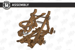 Dice Catapult Laser Cut | RPG Gaming Accessories | Castle Product Image 4