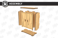RPG Terrain and Miniature Building Laser Cut | Tabletop Game Product Image 6