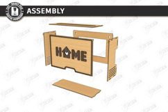 Decorative Wi-Fi Router Hiding Box Laser Cut Bundle | Home Product Image 15
