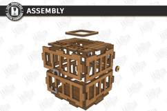 Dice Jail Laser Cut | RPG Tabletop Gaming Accessories | CNC Product Image 4