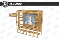 Christmas Advent Calendar Laser Cut | 3D Xmas Countdown SVG Product Image 2