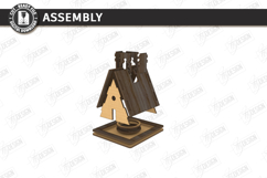 House Incense Cone Burner Laser Cut | Home Decor | House SVG Product Image 3