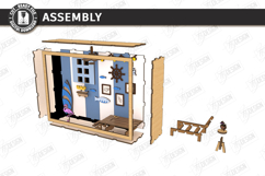 Coastal Beach Miniature Box Laser Cut Bundle | Sea Miniature Product Image 21