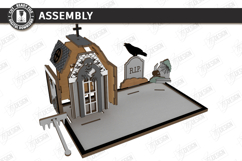 Mini Zen Garden Sand Tray Laser Cut | 3D Desktop Decor | CNC Product Image 3