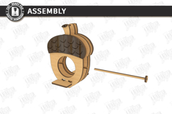 Bird Feeder Laser Cut Bundle | Hanging Birdfeeder Station Product Image 6
