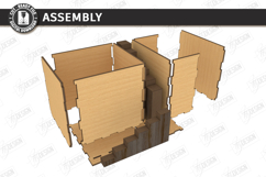 Desk Organizer Stand Laser Cut Bundle | Office Supplies Box Product Image 7