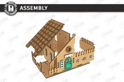 Miniature House Planter Laser Cut | Succulent Pot | Garden Product Image 3