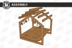 Cat Bed and House Laser Cut | Pet Furniture | Pet Bed Laser Product Image 3
