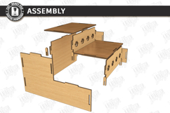 Wooden Pet Stairs Laser Cut Bundle | Pet Accessories Laser Product Image 2