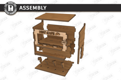 Squirrel Feeder Laser Cut | Wooden Squirrel Nut Bar | Garden Product Image 3