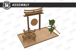 Mini Zen Garden Sand Tray Laser Cut Bundle | Desktop Decor Product Image 12