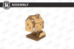 House Incense Cone Burner Laser Cut | Home Decor | House SVG Product Image 4