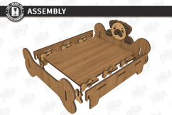 Cat Bed and House Laser Cut | Pet Furniture | Pet Bed Laser Product Image 3