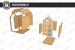 3D House Organizers Laser Cut Bundle | Storage Boxes | CNC Product Image 8