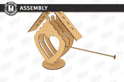 Bird Feeder Laser Cut | Hanging Birdfeeder Station | Garden Product Image 4