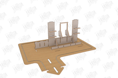 Coffee Shop Laser Cut | Dollhouse | Kids Laser |CNC Product Image 5
