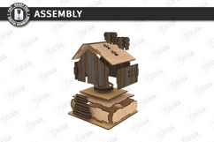 House Incense Cone Burner Laser Cut Bundle | Home Decor |CNC Product Image 29