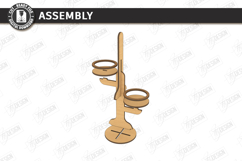 Succulent Plant Stand Laser Cut | Flower Pot Holders | CNC Product Image 3