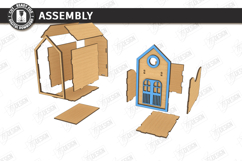 3D House Organizers Laser Cut Bundle | Storage Boxes | CNC Product Image 9