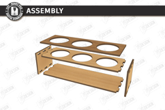 Succulent Plant Stand Laser Cut | Flower Pot Holders | CNC Product Image 3